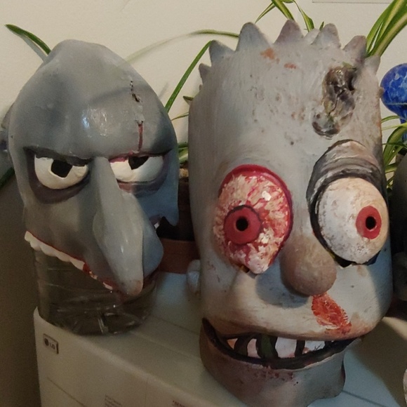 Zombie Simpsons Mob Costumes- one of a kind! - Picture 7 of 8